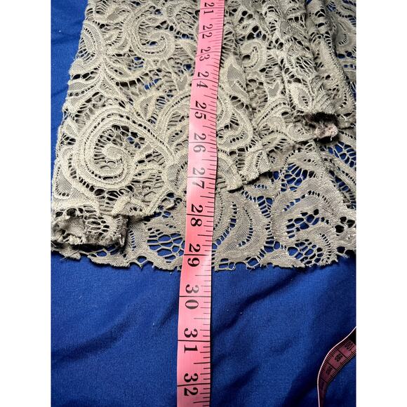 Daytrip crotchet open front sleeveless cardigan womens large coastal bohemian - Picture 8 of 8